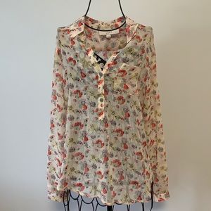 Sheer Blouse from Loft